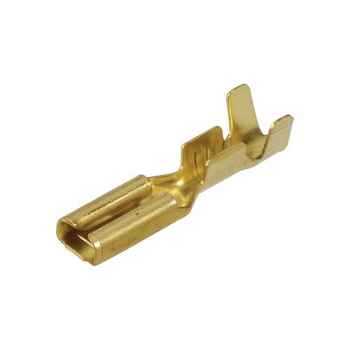 Narva Crimp Terminal Female Blade Brass Terminal Entry 2.8 x 0.8mm Non Insulated