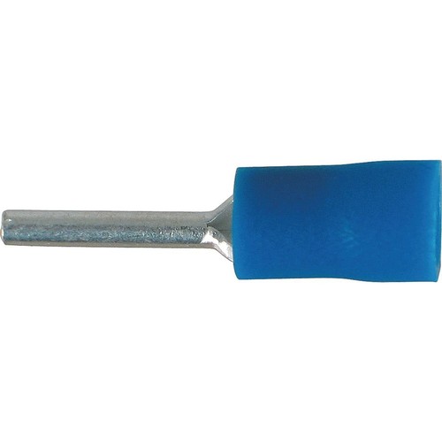OEX Crimp Terminal Pin Blue Diameter 2mm Vinyl 25 Pce - ACX3071BL Car Wiring