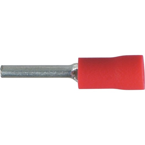 OEX Crimp Terminal Pin Red Diameter 2mm Vinyl 25 Pce - ACX3070BL Car Wiring