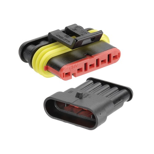 Narva Super Seal Connector 5 Pole 1 Kit - 57525BL Car Wiring Adapter Auto Part