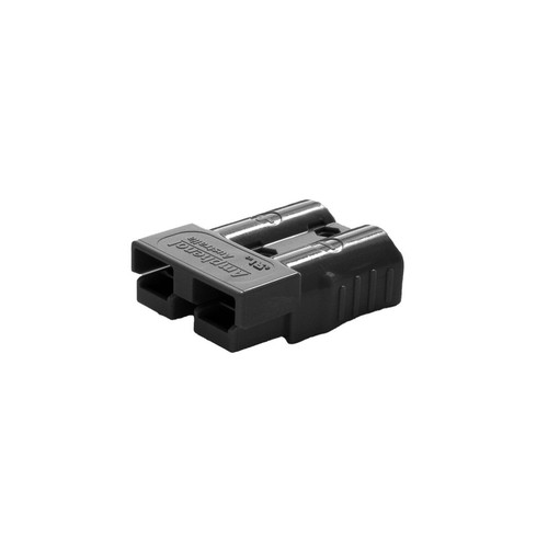 Amphenol 50A Heavy Duty Power Connector, Black - 1 Pair with Terminals - AXC500H