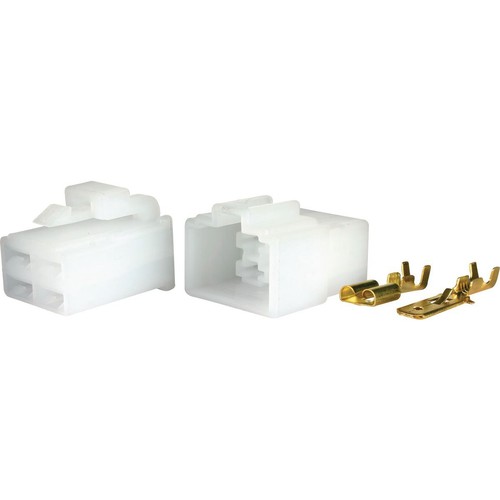 OEX QC Connector Male/Female White 4 Pole - 1 Kit - ACX2738BL Car Wiring Adapter