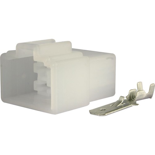 OEX QC Connector Male White 4 Pole - 10 Pce - ACX2683 Car Wiring Adapter