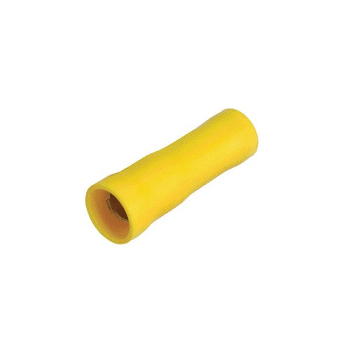 Narva Crimp Terminal Female Bullet Yellow Insulated 5mm - 8 Pce - 56057BL