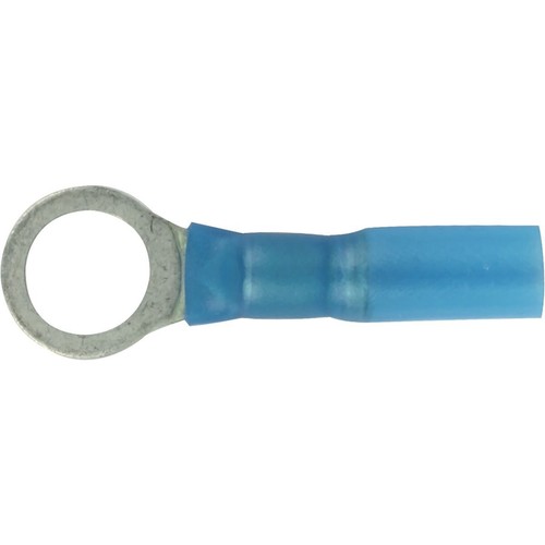 OEX Crimp Terminal Ring Blue ID 8.4mm Heat Shrinkable 50 Pce - ACX3180 Adapter