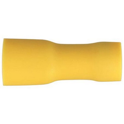 Narva Crimp Terminal Female Bullet Yellow Terminal Entry 5mm Vinyl 50 Pce - 5615