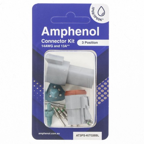 Amphenol AT #16 - 3 Way 1 Kit - AT3PS-KITGBBL