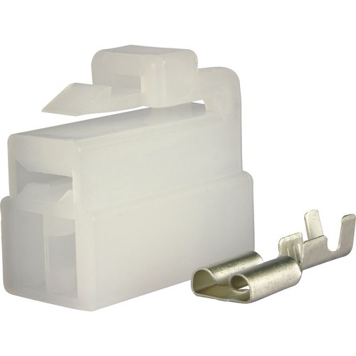 OEX QC Connector Female White 3 Pole 10 Pce - ACX2688 Car Wiring Adapter