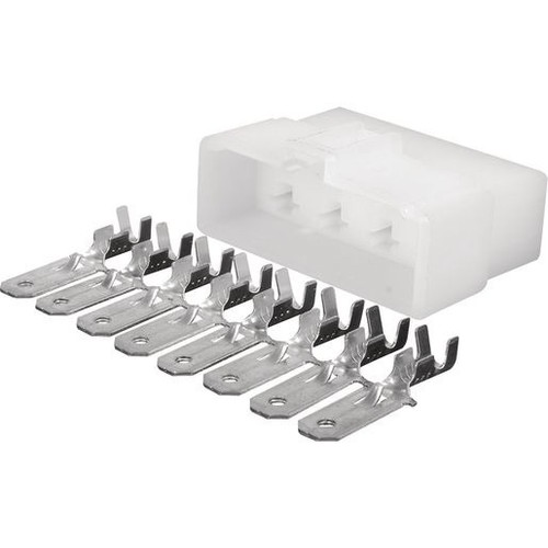 OEX QC Connector Male White 8 Pole - 10 Pce - ACX2685 Car Wiring Adapter