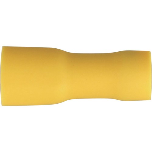 OEX Crimp Terminal Female Blade Yellow Terminal Entry 6.3 x 0.8mm Vinyl 50 Pce -