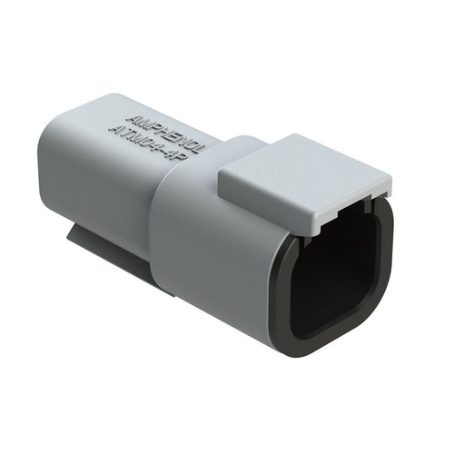 Amphenol ATM 4 Way Receptacle - 5 Pce - ATM04-4P/5