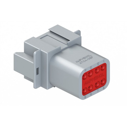Amphenol AT #16 - 8 Way Receptacle 5 Pce - AT04-08PA/5