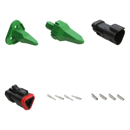 Amphenol AT 3 Way Rugged Kit - AT3PS-EC01BKGB
