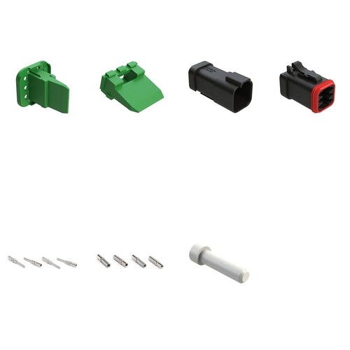 Amphenol AT 6 Way Rugged Kit - AT6PS-EC01BKGB