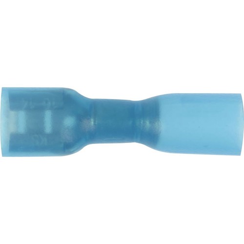 OEX Crimp Terminal Female Blade Blue Terminal Entry 6.3 x 0.8mm Heat Shrinkable