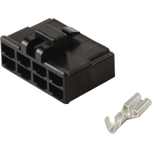 OEX QC Connector Female Black 8 Pole - 10 Pce - ACX2691BK Car Wiring Adapter