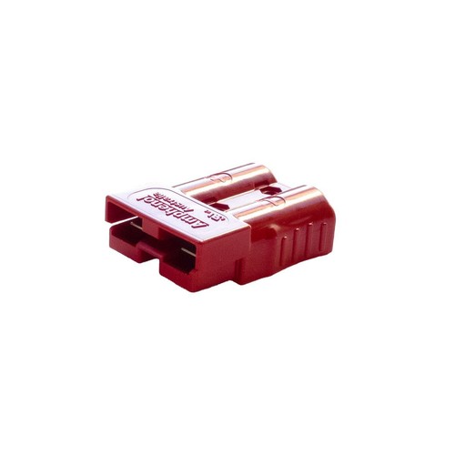 Amphenol 50A Heavy Duty Power Connector, Red - 1 Pair with Terminals - AXC502H6-