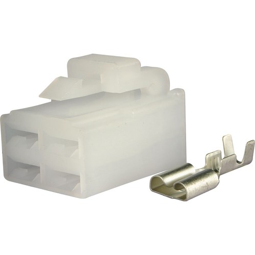 OEX QC Connector Female White 4 Pole - 10 Pce - ACX2689 Car Wiring Adapter