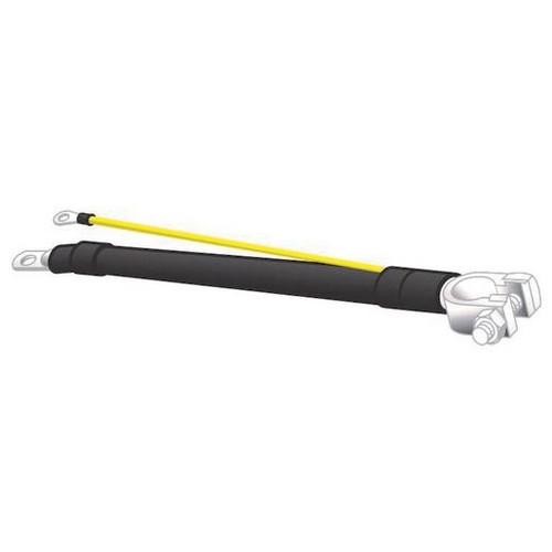 OEX 3 B&S Battery Lead, Post to Stud - Alternator, Length - 760mm, Stud Hole - 1