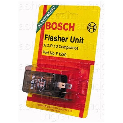 Bosch Flasher Unit 12v 3 Pin - P1230 Car Wiring Adapter