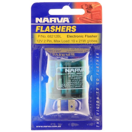 Narva Electronic Flasher 12V 2 Pin - 68212BL Car Wiring Adapter Auto Part