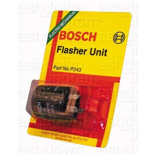 Bosch Flasher Relay 24V Electronic 173W (Max) - 3 Terminals - P243 Car Wiring