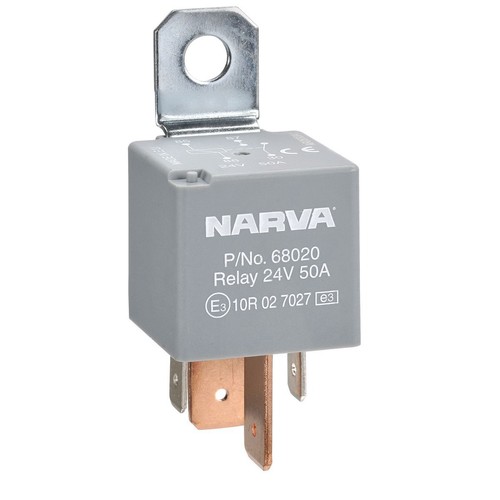 Narva 24V Relay 4 Pin 50A - 68020BL Car Wiring Adapter Auto Part