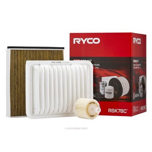 RYCO Passenger Filter Service Kit with Cabin Filter w/o Fuel Filter - RSK78C
