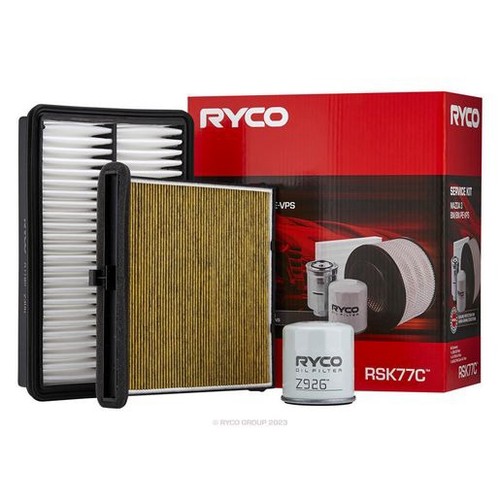 RYCO Passenger Filter Service Kit with Cabin Filter w/o Fuel Filter - RSK77C
