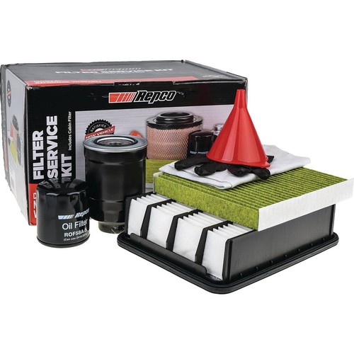 REPCO 4WD Filter Service Kit with Cabin Filter - RFSK134C Cabin Pollen Filter