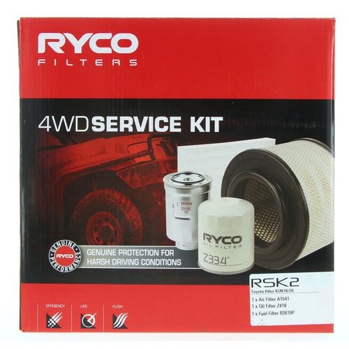 RYCO 4WD Filter Service Kit - RSK2 Auto Part