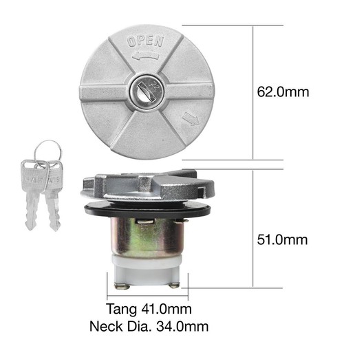 Tridon Locking Fuel Tank Cap - TFL302 Auto Part