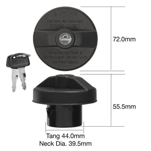 Tridon Locking Fuel Tank Cap - TFL238 Auto Part
