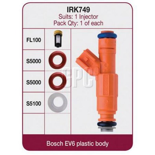 Injectronics Fuel Injector Repair Kit - Single Cyl - IRK749 Auto