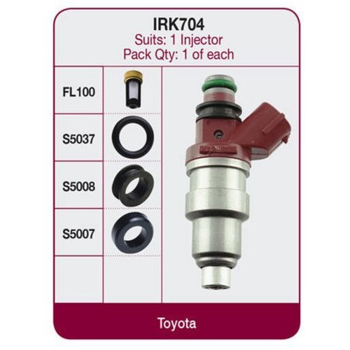Injectronics Fuel Injector Repair Kit. Single Cyl - IRK704 Auto