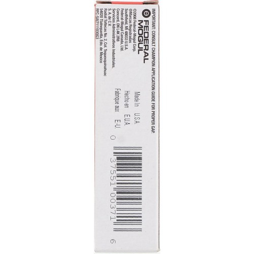 Champion Copper Plus Spark Plug - RC12MC4 Ignition Service Auto Part