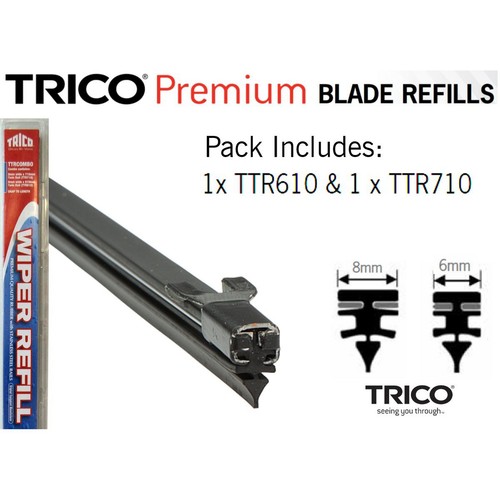 Trico Premium Refill 610/710 Combo - TTRCOMBO Auto Part