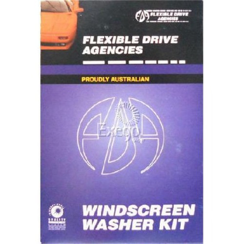 Flexdrive Windscreen Washer Tank Kit - W501 Hardware