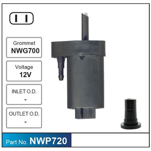 Nice Products Windscreen Washer Pump - NWP720 Hardware