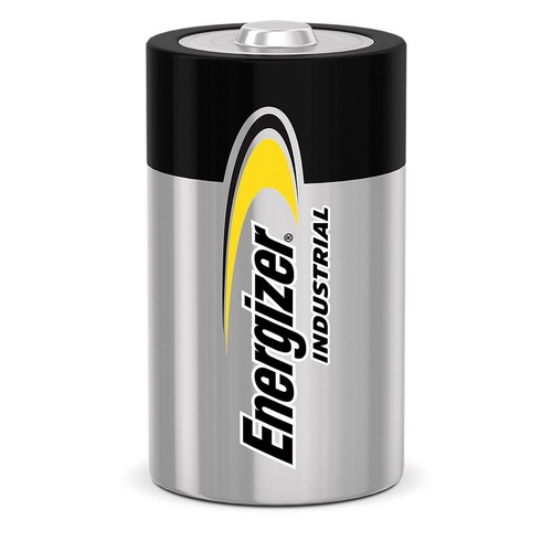 Energizer Industrial D Batteries - EN95 Car Wiring Adapter