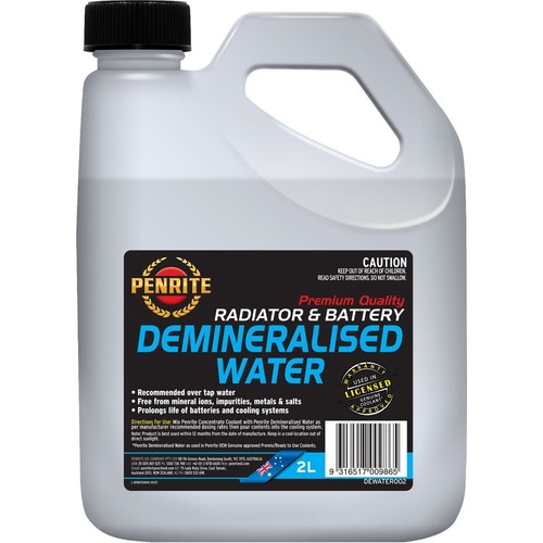 Penrite Demineralised Water 2L - DEWATER002 Auto Part