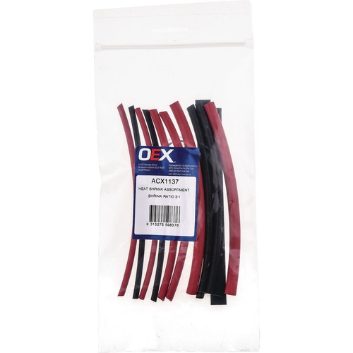 OEX Heatshrink Assortment Kit 3.2-6.5mm - ACX1137 Car Wiring Adapter