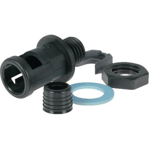OEX Convoluted Tubing Fitting Straight Suit Tube Size 10mm - ACX1220 Auto Part