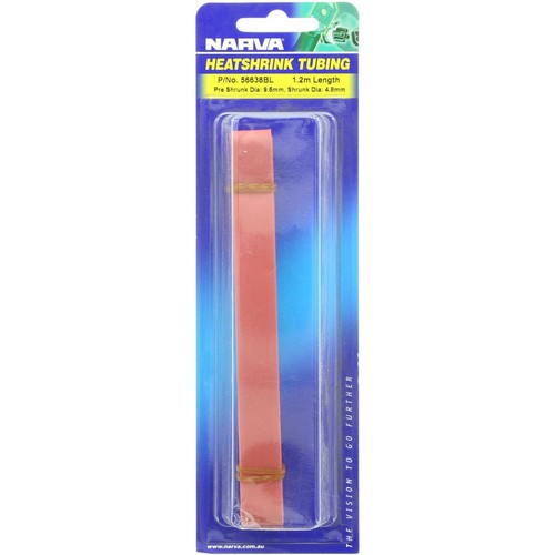 Narva Heat Shrink Standard Red ID: 9.5mm Length: 1.2m - 56638BL Car Wiring