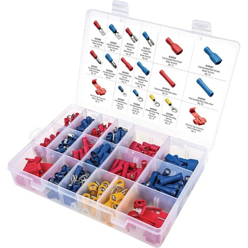 OEX Crimp Terminal Assortment Kit 355 Pieces - ACX3102 Car Wiring Adapter