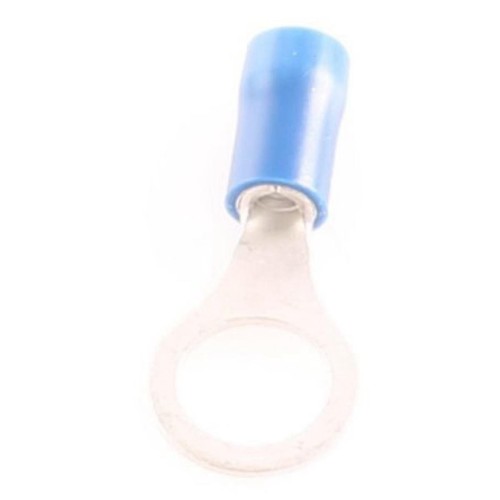 OEX Crimp Terminal Ring Blue ID 8.4mm Vinyl 14 Pce - ACX3056BL Car Wiring