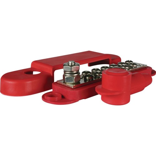 OEX 240A Bus Bar 12 Terminals - Red - ACX3148 Car Wiring Adapter