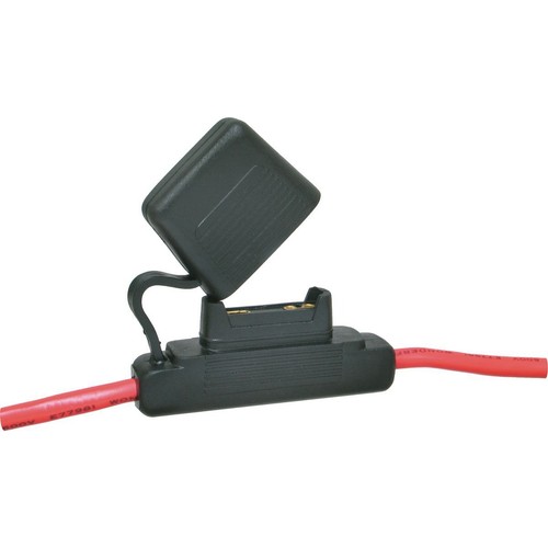 OEX Maxi Blade In Line Fuse Holder, Black, 1 Way, 60A - Pack of 10 - ACX1713 DIY