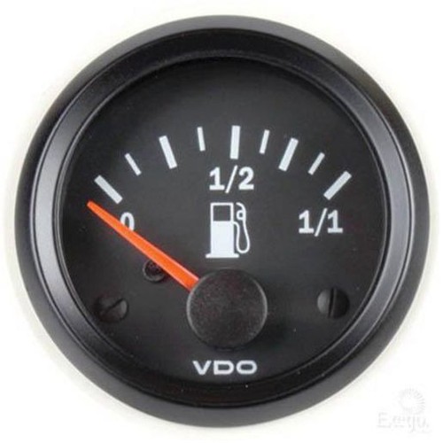 VDO Fuel Gauge 12V 52mm - 301010009 Auto