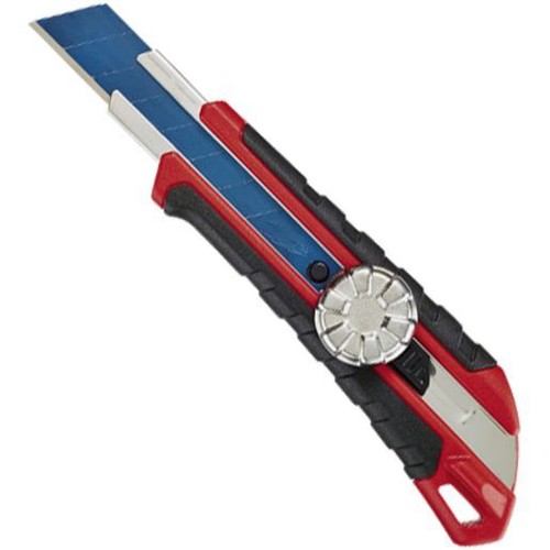 Milwaukee 18mm Snap-Off Knife with Metal Lock and Precision Cut Blade - 48221961